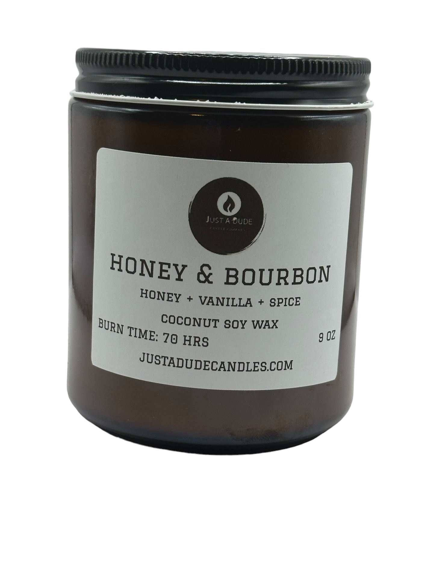 HONEY AND BOURBON ( HONEY + VANILLA + SPICE) AMBER JAR COLLECTION