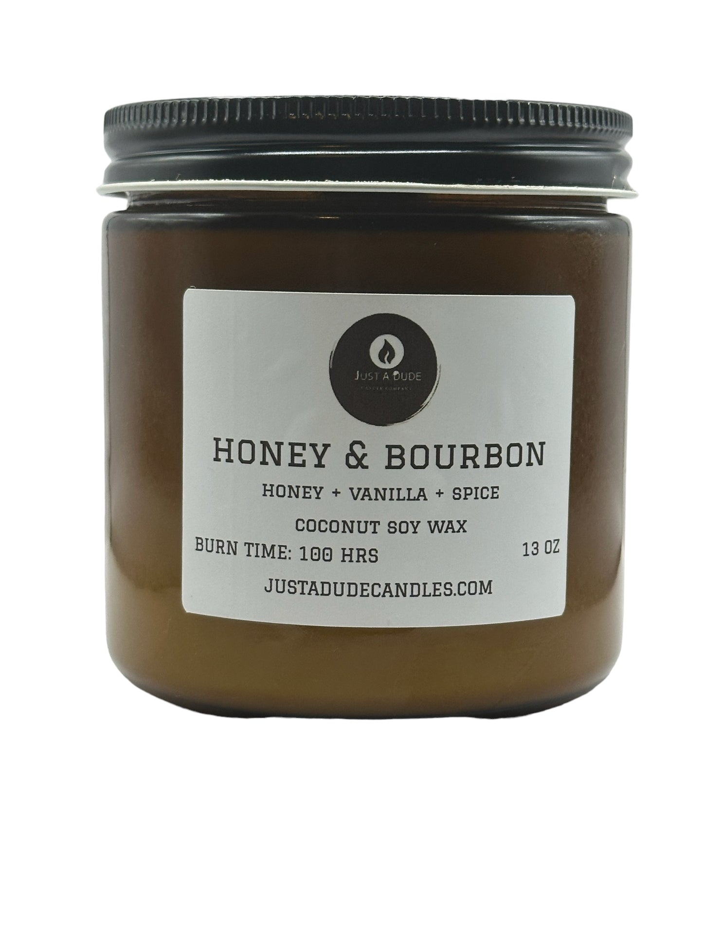 HONEY AND BOURBON ( HONEY + VANILLA + SPICE) AMBER JAR COLLECTION