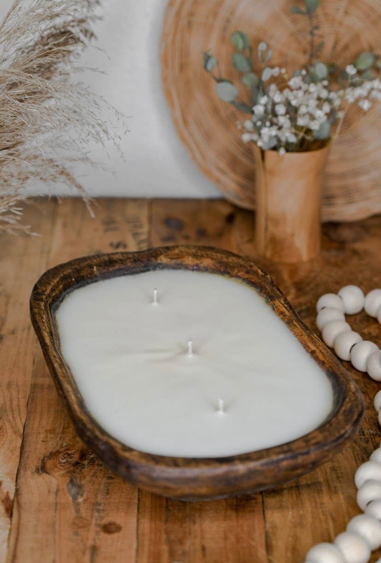 DOUGH BOWL CANDLE