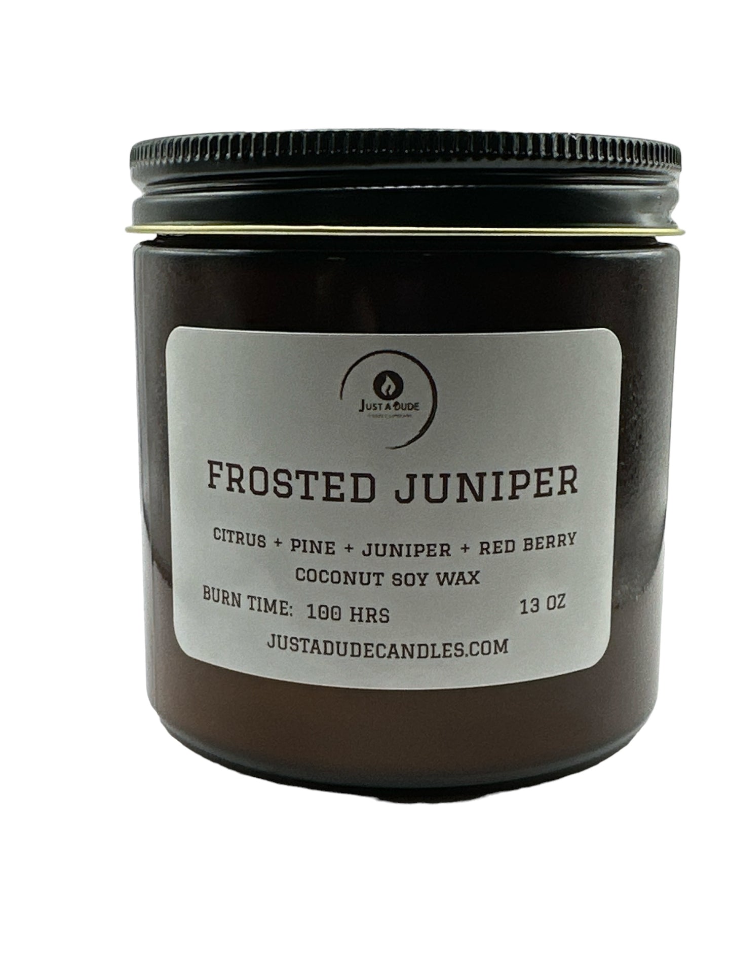 FROSTED JUNIPER (CITRUS + PINE + JUNIPER + RED BERRIES) AMBER JAR COLLECTION