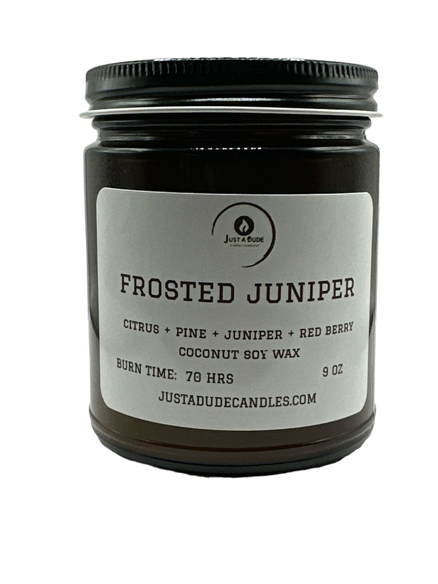 FROSTED JUNIPER (CITRUS + PINE + JUNIPER + RED BERRIES) AMBER JAR COLLECTION