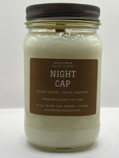 NIGHT CAP (CHERRY COGNAC + WHITE CHOCOLATE)