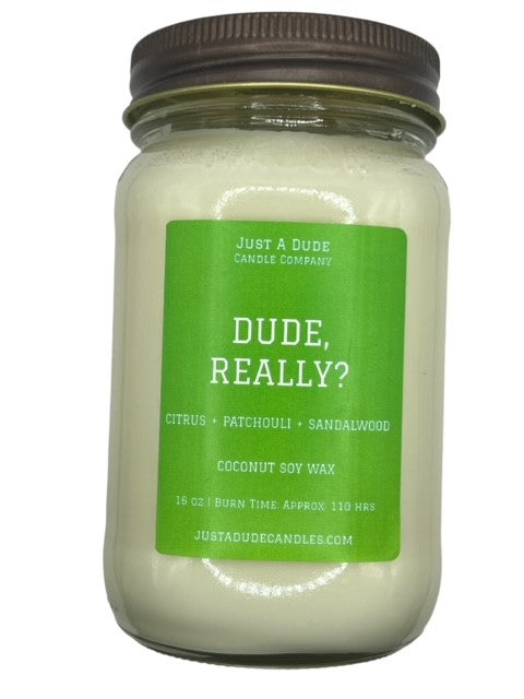 DUDE, REALLY? (CITRUS + PATCHOULI + SANDALWOOD)