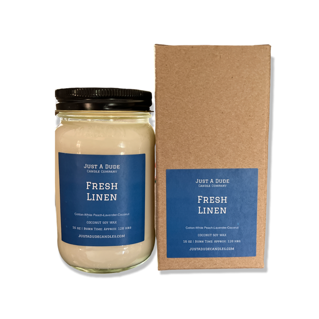 FRESH LINEN (COTTON + WHITE PEACH)