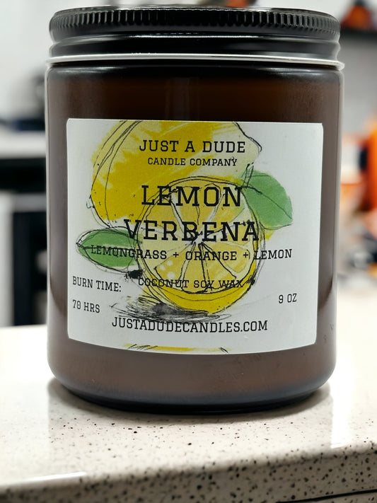 LEMON VERBENA (LEMON + LEMON GRASS) AMBER JAR COLLECTION