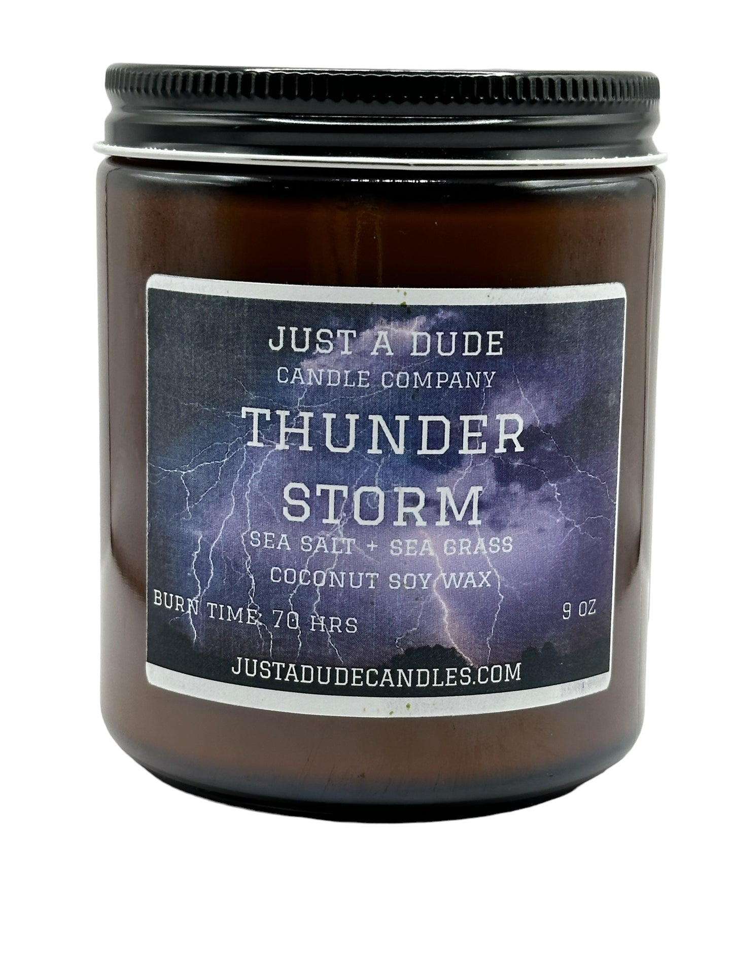 THUNDER STORM (LILY OF THE VALLEY + JASMINE) AMBER JAR COLLECTION