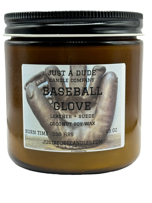 BASEBALL GLOVE (LEATHER + SUEDE) AMBER JAR COLLECTION