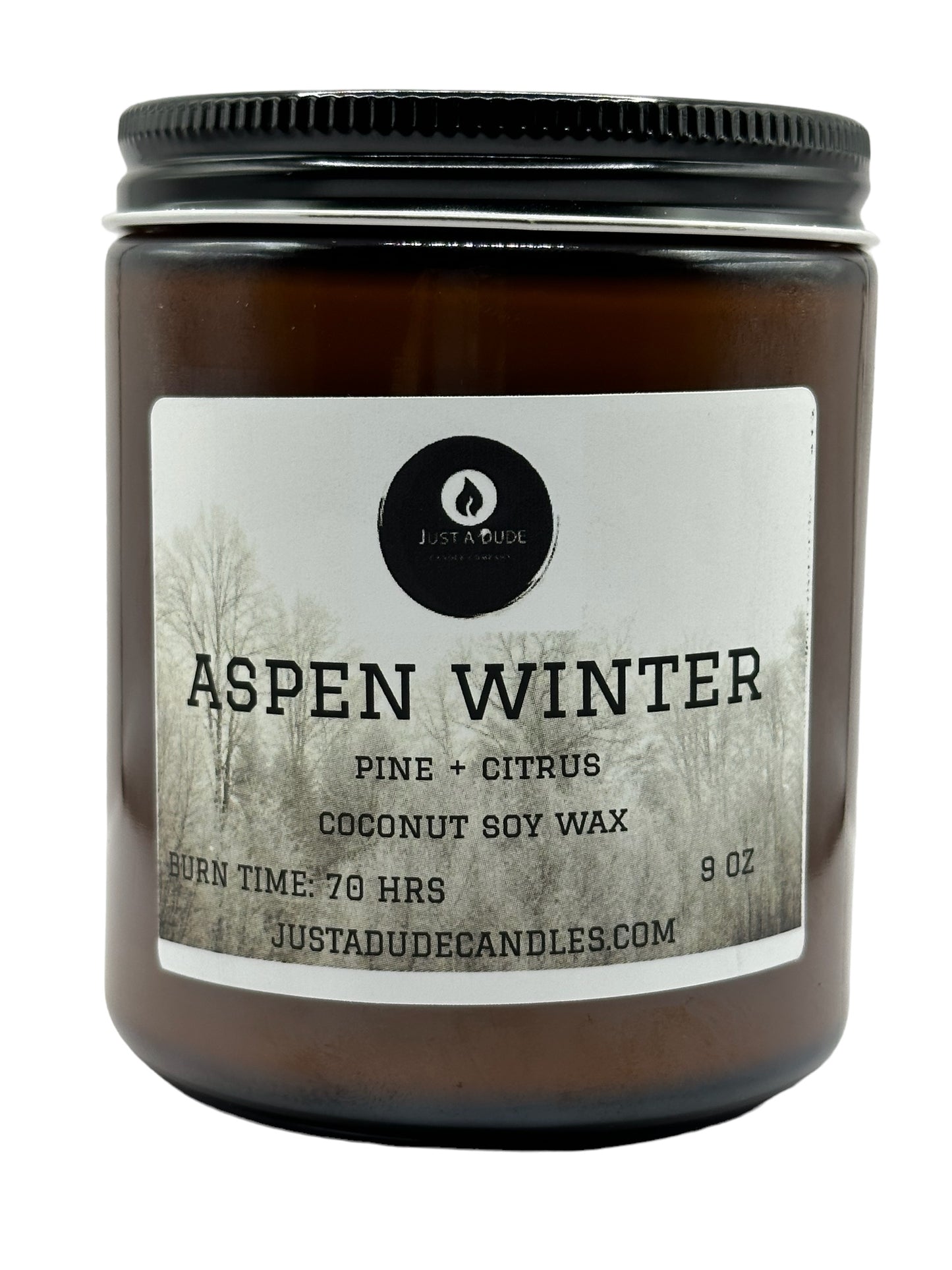 ASPEN WINTER (CITRUS + PINE + VANILLA) AMBER JAR COLLECTION