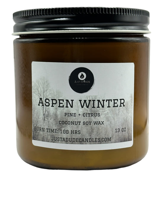 ASPEN WINTER (CITRUS + PINE + VANILLA) AMBER JAR COLLECTION