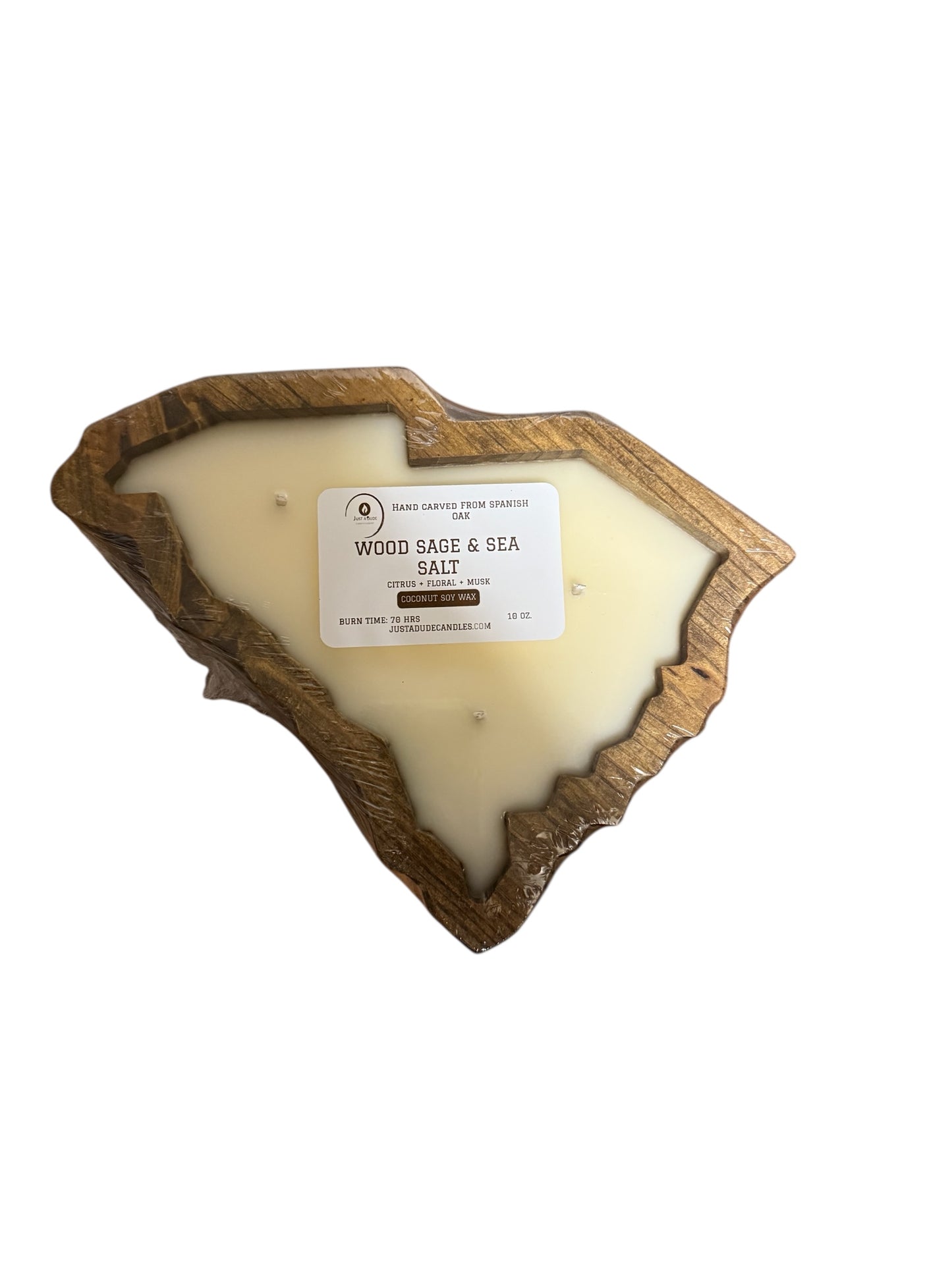 WOOD SAGE & SEA SALT (CITRUS + FLORAL + MUSK) SOUTH CAROLINA BOWL CANDLE