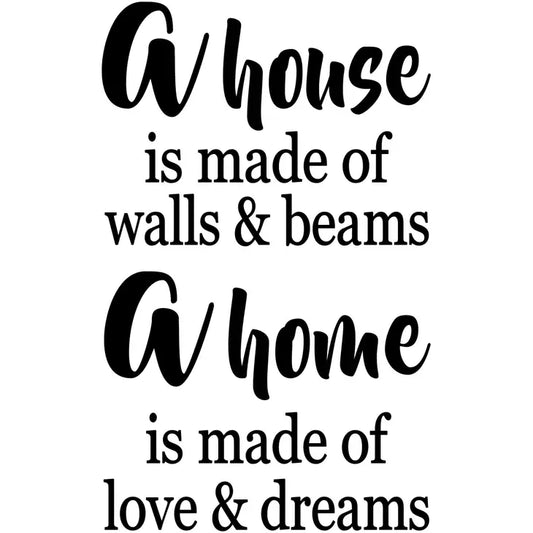 HOME-A HOME IS.... SIGN