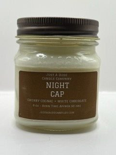NIGHT CAP (CHERRY COGNAC + WHITE CHOCOLATE)