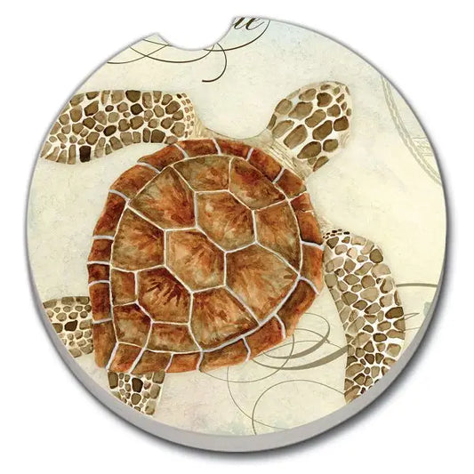 TURTLE Absorbent stone car coaster